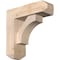 Ekena Millwork Westlake Craftsman Smooth Bracket w/ Offset Brace, Douglas Fir, 5 1/2"W x 16"D x 16"H BKT0604X16X16WTL04SDF - alternate 1